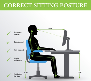 Adjustable seat posture and height