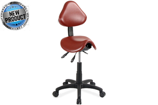 Backrest One-piece Saddle stool 906SBV-3F